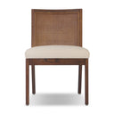 ANTONIA CANE ARMLESS DINING CHAIR