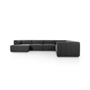 LANGHAM CHANNELED 6-PIECE SECTIONAL