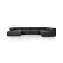LANGHAM CHANNELED 5-PIECE SECTIONAL