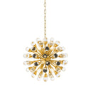 Brass Calypso Sputnik Chandelier Anto