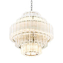 Cascading Bevelled Glass Chandelier Vittoria