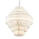Cascading Bevelled Glass Chandelier Vittoria