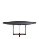 Oval Oak Dining Table Melchior