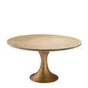 Round Oak Dining Table Melchior