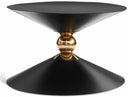 Malia Iron Coffee Table - Black