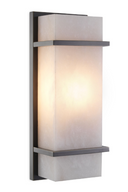 Alabaster Bronze Wall Lamp Spike