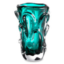Hand Blown Glass L Vase