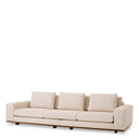 Upholstered Beige Sofa Aurora
