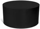 Cylinder Iron Coffee Table - Black