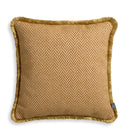 Herringbone Pattern Fringed Cushion S Kauai