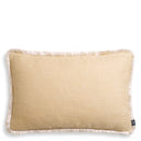 Fringed Modern Lumbar Pillow Cancan