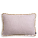 Fringed Modern Lumbar Pillow Cancan