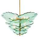 Glass Petals Chandelier Florina