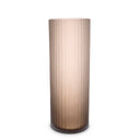 Brown Frosted Glass Vase Haight