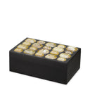 Black Faux Amber Box Lucida