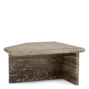 Silver Travertine Coffee Table Ciro