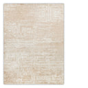 Beige-Gray Handwoven Carpet Featherstone