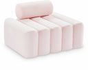 Melody Velvet Upholstered Chair - Pink