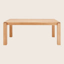 Oak Slice Extendable Dining Table