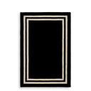 Black Wool Carpet Celeste