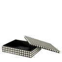 Resin Inlay Rectangular Box Cabas