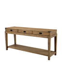 Wood Console Table Military