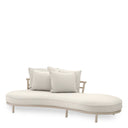 Off White Outdoor Sofa Laguno