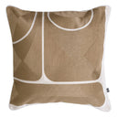 Square Geometric Pattern Cushion Sabrosa