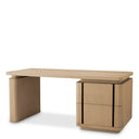 Oak Contemporary Desk Modesto