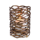 Vintage Brass Hurricane Lanai