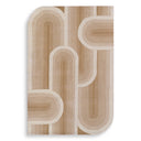 Beige Hand-Tufted Wool Carpet Marsala