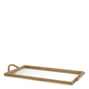 Vintage Brass Rectangular Tray Salvi