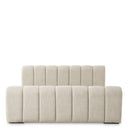 Beige Upholstered Bed Frame Kayden