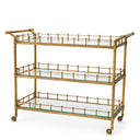 Vintage Brass Trolley Scarlett