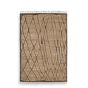 Brown Wool Carpet Coralie