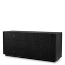 Ribbed Wood Drawer Chest Dimitrios