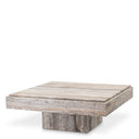 Square Travertine Coffee Table Sartoria