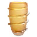 Yellow Glass Vase Eliano