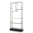 Brass Frame Glass Cabinet Corrado I