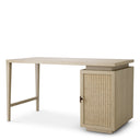 Rattan Door Wooden Desk Borchard