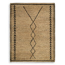 Beige Black Carpet Thornfield