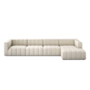 LANGHAM CHANNELED 4-PIECE SECTIONAL