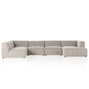 LANGHAM CHANNELED 5-PIECE SECTIONAL