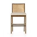 ANTONIA CANE ARMLESS BAR + COUNTER STOOL