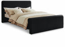 Sloan Velvet Upholstered Bed - Black