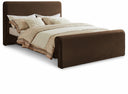 Sloan Velvet Upholstered Bed - Brown