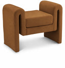 Sloan Velvet Upholstered 31.5" Bench - Saddle