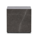 Modern Marble Plinth End Table