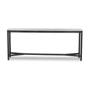 Hammered Iron Console Table
