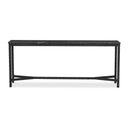 Hammered Iron Console Table